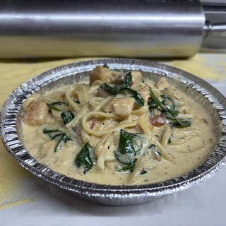 Chicken Carbonara Pasta (Classic Italian)