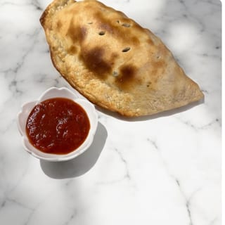 Funghi Bacon Calzone